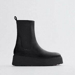 Zara Platform Ankle boots size EU 40/ US 10